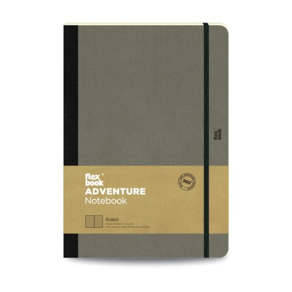 ΣΗΜΕΙΩΜΑΤΑΡΙΟ FLEXBOOK ADVENTURE ΡΙΓΕ ΛΑΣΤΙΧΟ 17Χ24 (21.00065)