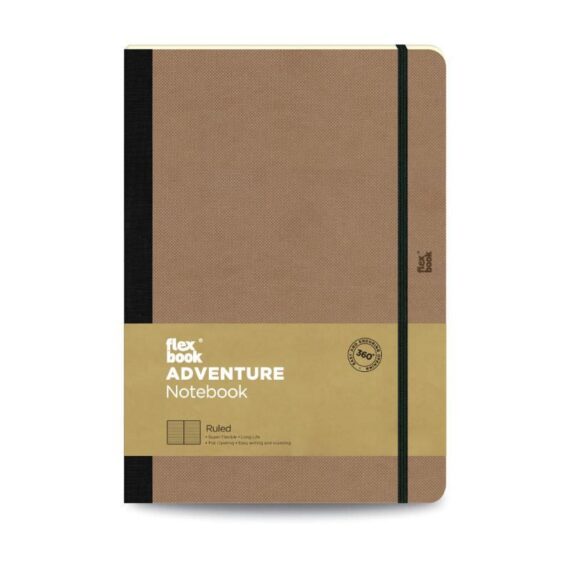 ΣΗΜΕΙΩΜΑΤΑΡΙΟ FLEXBOOK ADVENTURE ΡΙΓΕ ΛΑΣΤΙΧΟ 17Χ24 (21.00067)