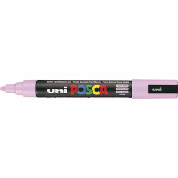 ΜΑΡΚΑΔΟΡΟΣ UNI BALL POSCA PC- 5M 1.8 – 2.5mm LIGHT PINK
