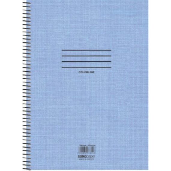 ΤΕΤΡΑΔΙΟ ΣΠΙΡΑΛ COLORLINE Α4 1 ΘΕΜ. (7856)
