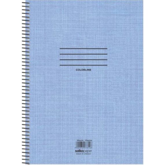 ΤΕΤΡΑΔΙΟ ΣΠΙΡΑΛ COLORLINE Α4 3 ΘΕΜ. (7858)