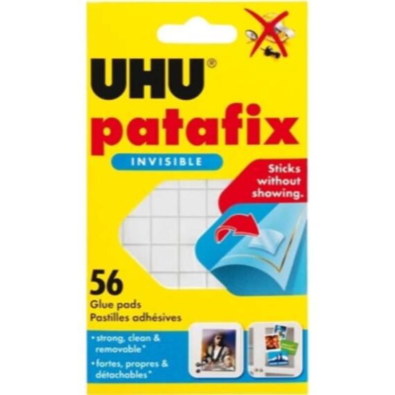 ΜΠΛΟΥ ΤΑΚ UHU PATAFIX INVISIBLE