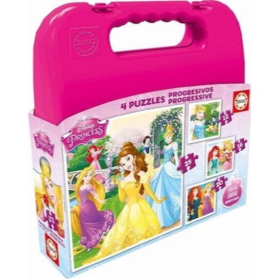 ΠΑΖΛ EDUCA CASE PRINCESS (12-16-20-25τμχ) (16508)