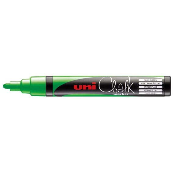 ΜΑΡΚΑΔΟΡΟΣ UNI BALL POSCA PWE – 5M 1.8 – 2.5mm CHALK ΦΩΣΦΟΡΟΥΧΟ ΠΡΑΣΙΝΟ