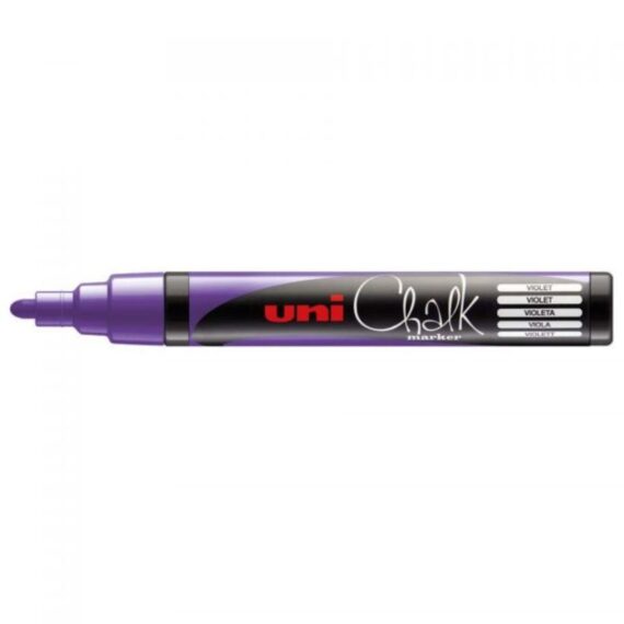 ΜΑΡΚΑΔΟΡΟΣ UNI BALL POSCA PWE – 5M 1.8 – 2.5mm CHALK ΜΩΒ