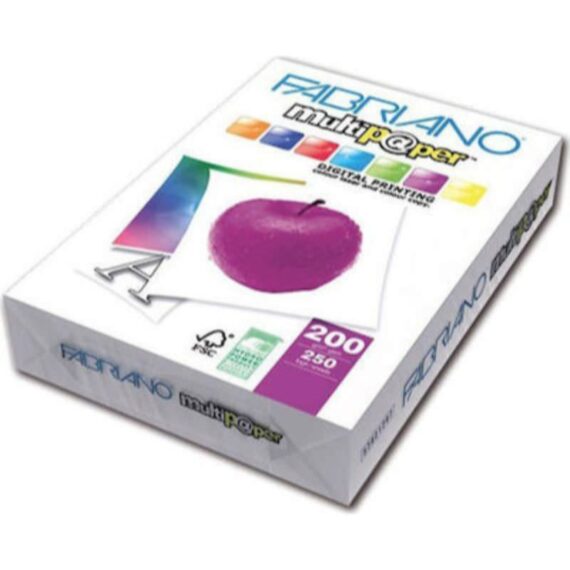 ΧΑΡΤΙ ΦΩΤΟΤΥΠΙΚΟ Α3 200gr/m² (250 Φ.) FABRIANO ΛΕΥΚΟ
