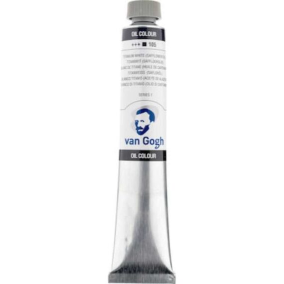ΛΑΔΙΑ TALENS VAN GOGH 60ml (105) TITANIUM WHITE