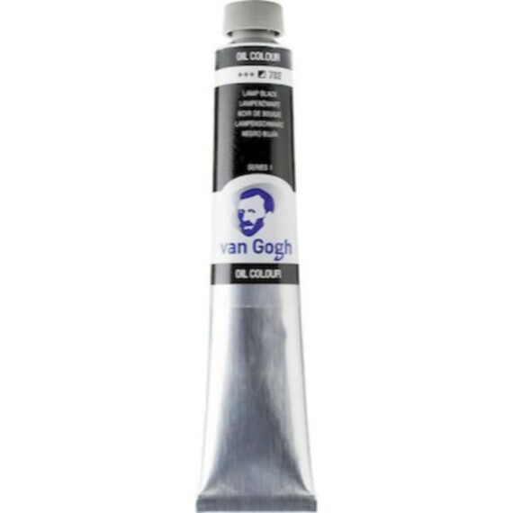ΛΑΔΙΑ TALENS VAN GOGH 60ml (702) LAMP BLACK