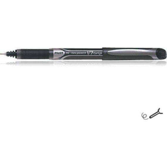 ΜΑΡΚΑΔΟΡΟΣ PILOT V7 HI-TECPOINT GRIP 0.7mm ΜΑΥΡΟ