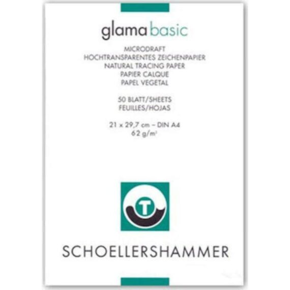 ΜΠΛΟΚ ΔΙΑΦΑΝΕΣ SCHOELLER Α4 62gr/50Φ. ΡΙΖΟΧΑΡΤΟ
