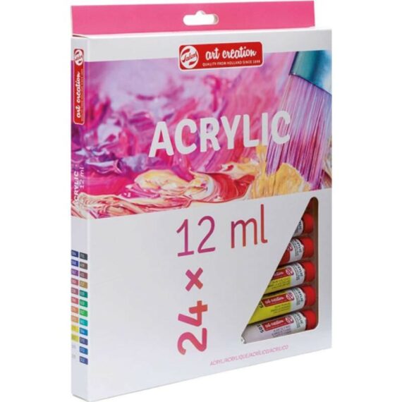 ΑΚΡΥΛΙΚΑ TALENS ART CREATION 12ml ΣΕΤ (24 τμχ)