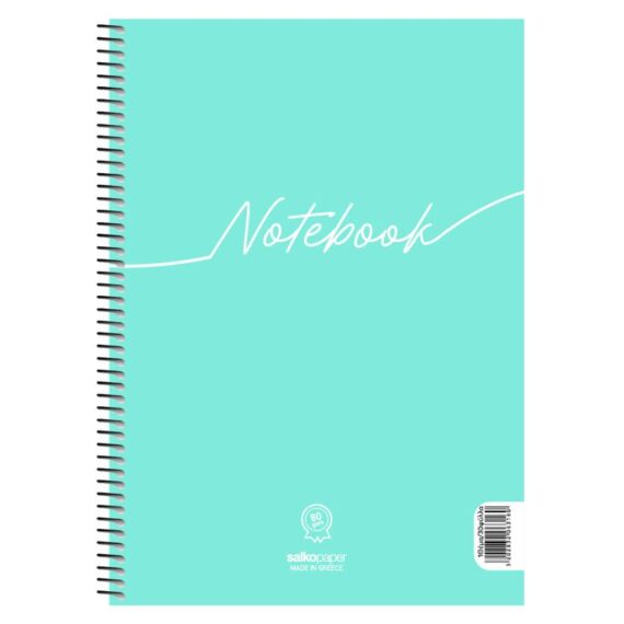 ΤΕΤΡΑΔΙΟ ΣΠΙΡΑΛ NOTEBOOK 17Χ25 3 ΘΕΜ. (6313)