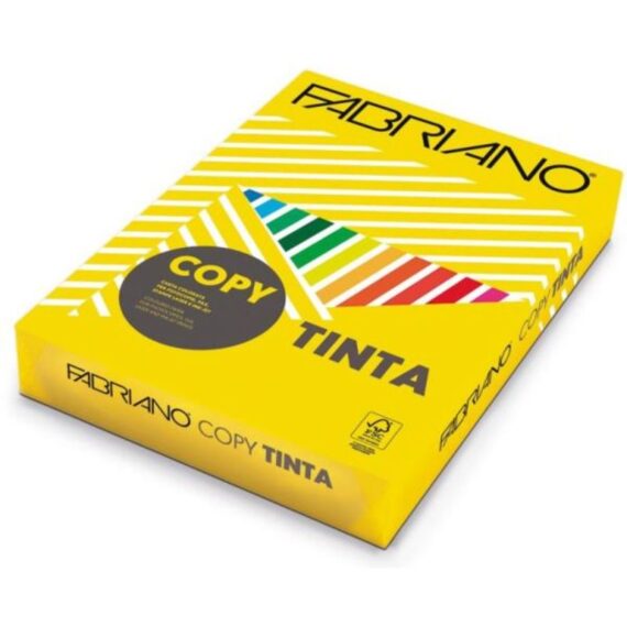 ΧΑΡΤΙ ΦΩΤΟΤΥΠΙΚΟ Α4 80gr/m² (500 Φ.) FABRIANO GIALLO (60621297)