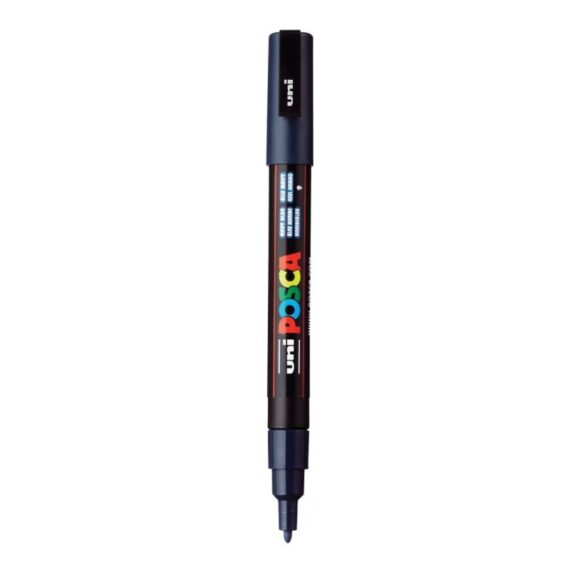 ΜΑΡΚΑΔΟΡΟΣ UNI BALL POSCA PC- 3M 0.9 – 1.3mm NAVY BLUE