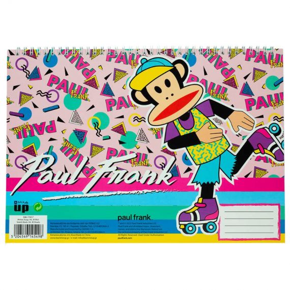 ΜΠΛΟΚ ΖΩΓΡΑΦΙΚΗΣ 23Χ33 30 Φ. BMU PAUL FRANK RETRO (346-75417)
