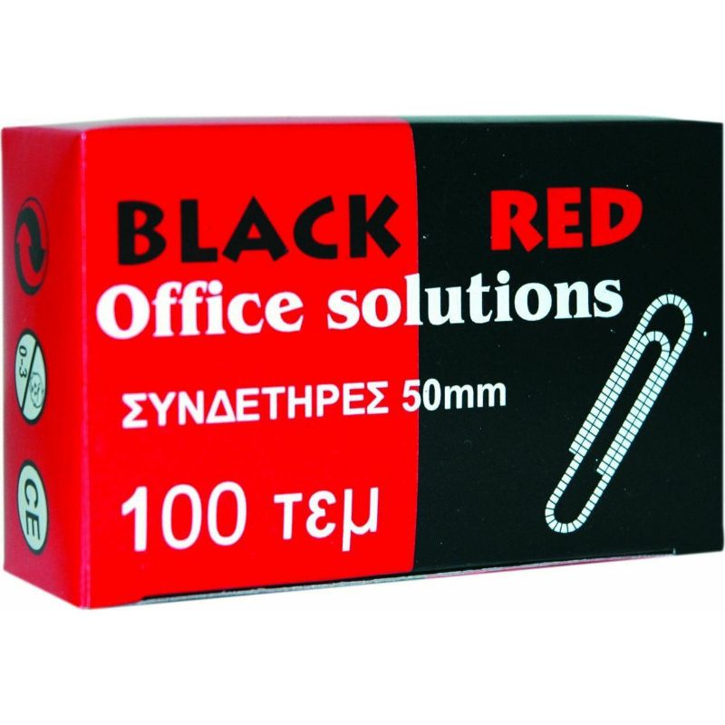 ΣΥΝΔΕΤΗΡΕΣ BLACK RED 50 mm (100 τμχ)