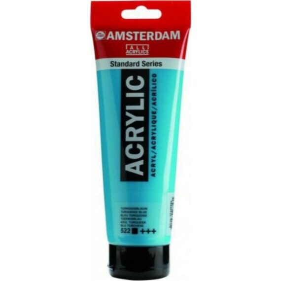 ΑΚΡΥΛΙΚΑ TALENS AMSTERDAM 120ml (522) TURQUOISE BLUE
