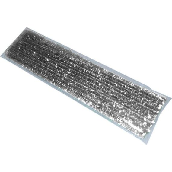 ΣΥΡΜΑ ΠΙΠΑΣ 30cm ΑΣΗΜΙ (100 τμχ) 6mm FOSKA