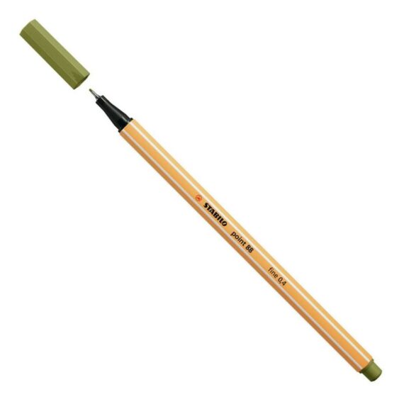 ΜΑΡΚΑΔΟΡΟΣ STABILO 88 0.4mm (37) MUD GREEN