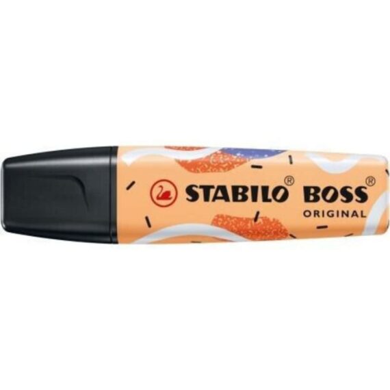 ΜΑΡΚΑΔΟΡΟΣ STABILO BOSS 5.0mm SCHNEE PALE ORANGE (70/125)