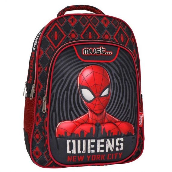 ΤΣΑΝΤΑ SPIDERMAN QUEENS NEW YORK CITY 3 ΘΗΚΕΣ 32 Χ 18 X 43 ΠΛΑΤΗΣ (508107)