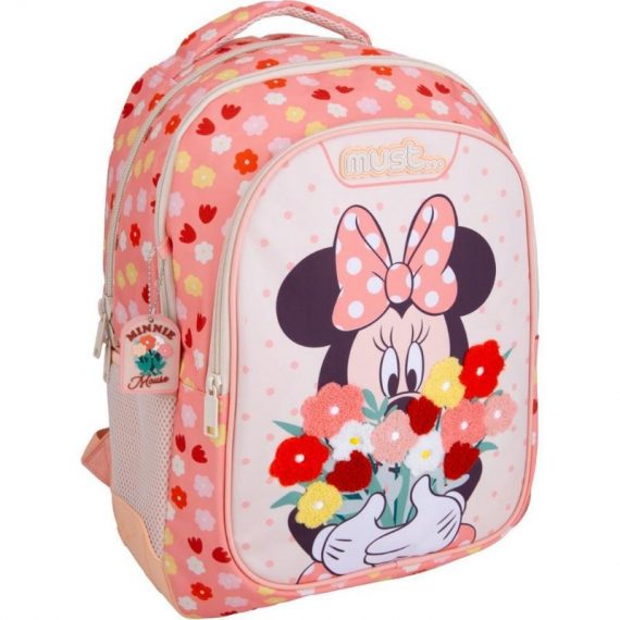 ΤΣΑΝΤΑ MINNIE MOUSE HAPPINESS 3 ΘΗΚΕΣ 32 Χ 18 X 43 ΠΛΑΤΗΣ (564219)