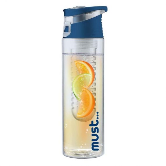 ΠΑΓΟΥΡΙ ΠΛΑΣΤΙΚΟ ΜΕ ΦΙΛΤΡΟ 700ml 24.5 X 7.6cm TRITAN ΔΙΑΦΑΝΟ (584683)