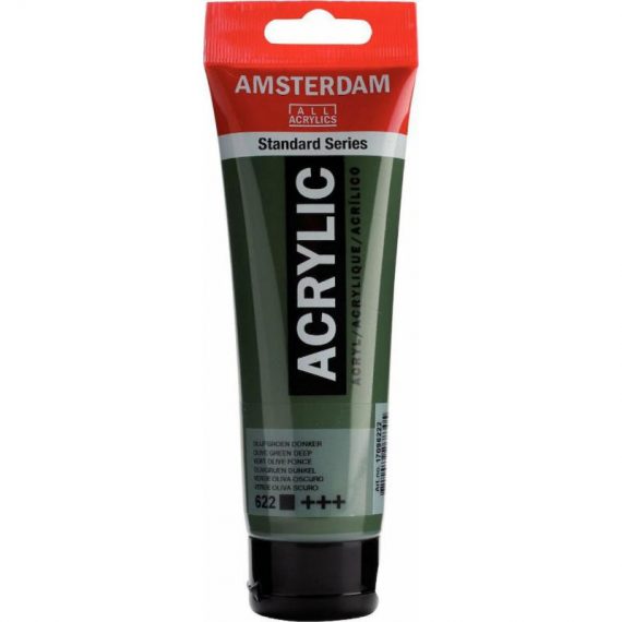 ΑΚΡΥΛΙΚΑ TALENS AMSTERDAM 120ml (622) OLIVE GREEN DEEP