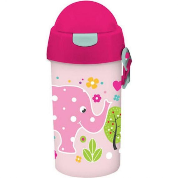 ΠΑΓΟΥΡΙ ΠΛΑΣΤΙΚΟ 500ml 19 X 9cm CUTE ELEPHANT (585690)