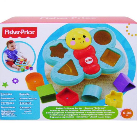 FISHER-PRICE – BUTTERFLY SHAPE SORTER (CDC22)