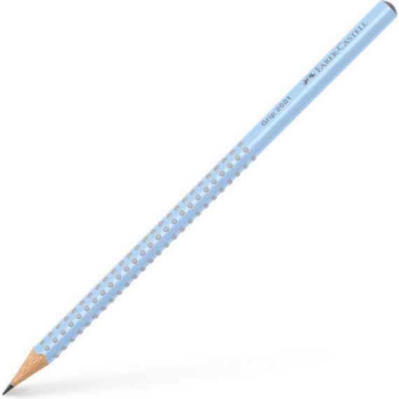 ΜΟΛΥΒΙ FABER-CASTELL 2001 GRIP Β SKY BLUE (517074)