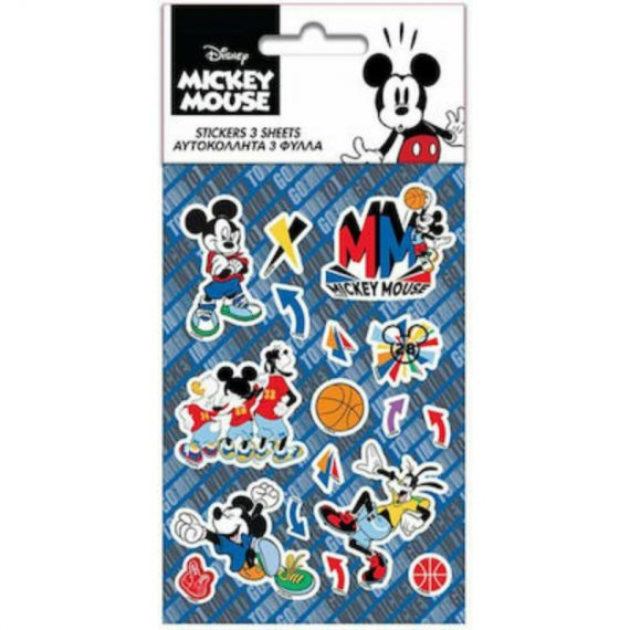 ΑΥΤΟΚΟΛΛΗΤΑ 8 Χ 12cm 5 ΦΥΛ. MICKEY MOUSE (563110)