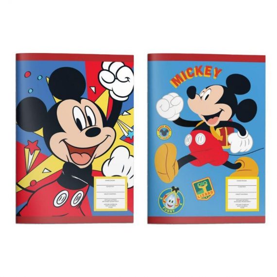 ΤΕΤΡΑΔΙΟ ΚΑΡΦΙΤΣΑ 17Χ25 40Φ. MICKEY (563530)