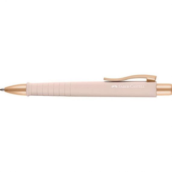 ΣΤΥΛΟ FABER-CASTELL POLY URBAN XB PALE ROSE – ΧΡΥΣΟ (241187)