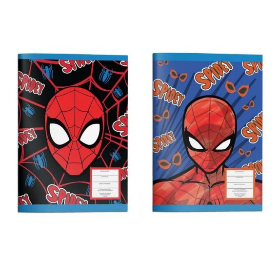 ΤΕΤΡΑΔΙΟ ΚΑΡΦΙΤΣΑ 17Χ25 40Φ. SPIDERMAN (508414)