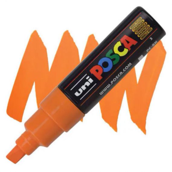 ΜΑΡΚΑΔΟΡΟΣ UNI BALL POSCA PC- 8K 8.0mm BRIGHT YELLOW