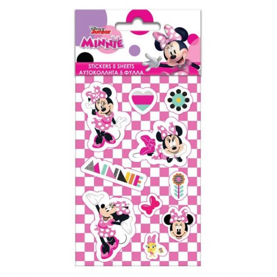 ΑΥΤΟΚΟΛΛΗΤΑ 8 Χ 12cm 5 ΦΥΛ. MINNIE (564553)