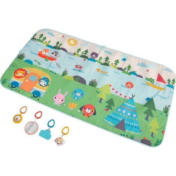 FISHER-PRICE ΜΕΓΑΛΟ ΠΑΠΛΩΜΑ ΔΡΑΣΤΗΡΙΟΤΗΤΩΝ 152.4cm X 81.3cm +0m (GXR53)