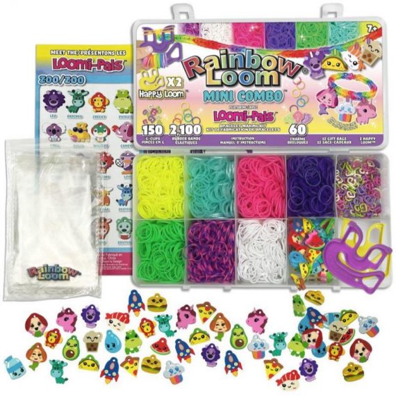 RAINBOW LOOM CDL LOOMI-PALS MINI COMBO BRACELET (R0093)