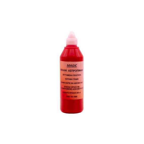 ΜΕΛΑΝΙ ΜΑΡΚΑΔΟΡΟΥ ΠΙΝΑΚΟΣ MAGIC 200ml ΚΟΚΚΙΝΟ (192.1.200R)