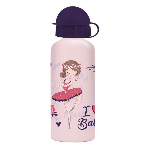 ΠΑΓΟΥΡΙ ΠΑΙΔΙΚΟ MUST TEAM ΑΛΟΥΜΙΝΙΟΥ 500ml 6.5 X 21cm I LOVE BALLET (586447)