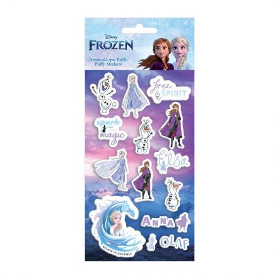 ΑΥΤΟΚΟΛΛΗΤΑ PUFFY 10 Χ 22cm FROZEN (564547)