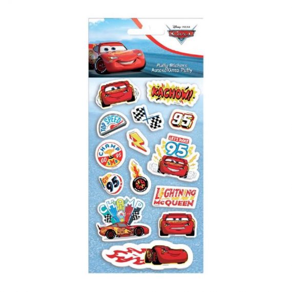 ΑΥΤΟΚΟΛΛΗΤΑ PUFFY 10 Χ 22cm CARS (564550)