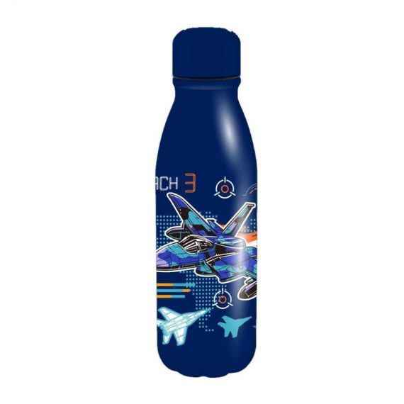 ΠΑΓΟΥΡΙ ΠΑΙΔΙΚΟ ΑΛΟΥΜΙΝΙΟΥ 550ml ΜΕ ΚΑΠΑΚΙ 6.6 X 22cm ΜΑΧ. ΑΕΡΟΣΚΑΦΟΣ (585695)