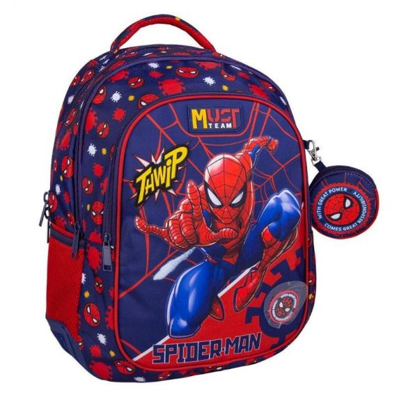 ΤΣΑΝΤΑ SPIDERMAN THWIP 3 ΘΗΚΕΣ 32 Χ 18 X 43 ΠΛΑΤΗΣ (508500)