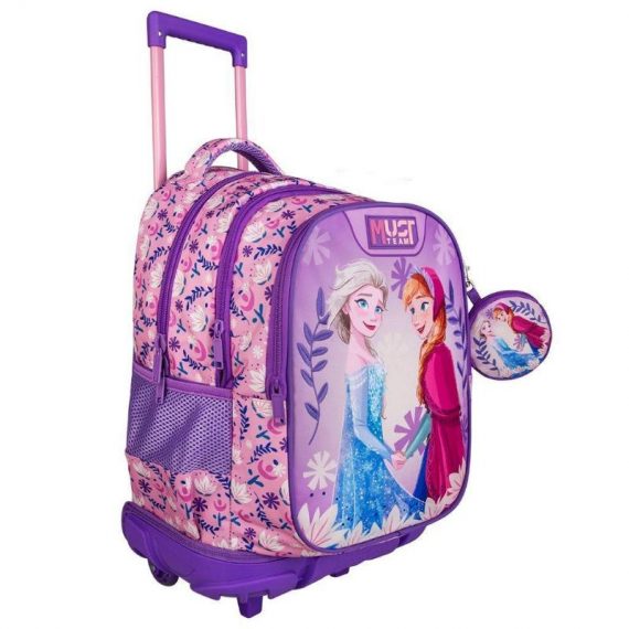 ΤΣΑΝΤΑ DISNEY FROZEN SISTERS 3 ΘΗΚΕΣ 34 Χ 20 X 44 ΤΡΟΛΛΕΥ (565034)