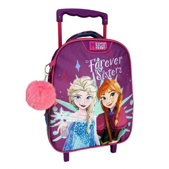 ΤΣΑΝΤΑ FROZEN FOREVER SISTERS 2 ΘΗΚΕΣ 27 Χ 10 X 31 ΝΗΠΙΟΥ ΤΡΟΛΛΕΥ (565036)