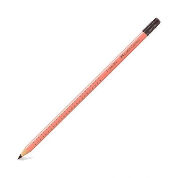 ΜΟΛΥΒΙ FABER-CASTELL 2001 GRIP ΓΟΜΑ HB CORAL (042757)