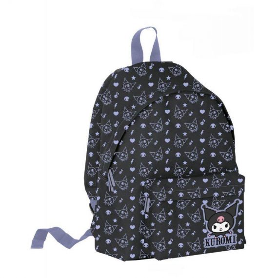 ΤΣΑΝΤΑ PATTERN KUROMI BLACK ΔΗΜΟΤΙΚΟΥ ΠΛΑΤΗΣ (252235)