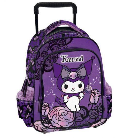 ΤΣΑΝΤΑ PURPLE KUROMI ΝΗΠΙΟΥ ΤΡΟΛΛΕΥ (252263)